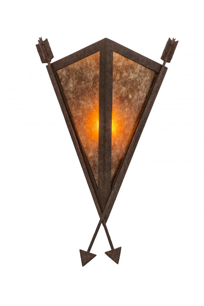 12&#34;W Desert Arrow Wall Sconce