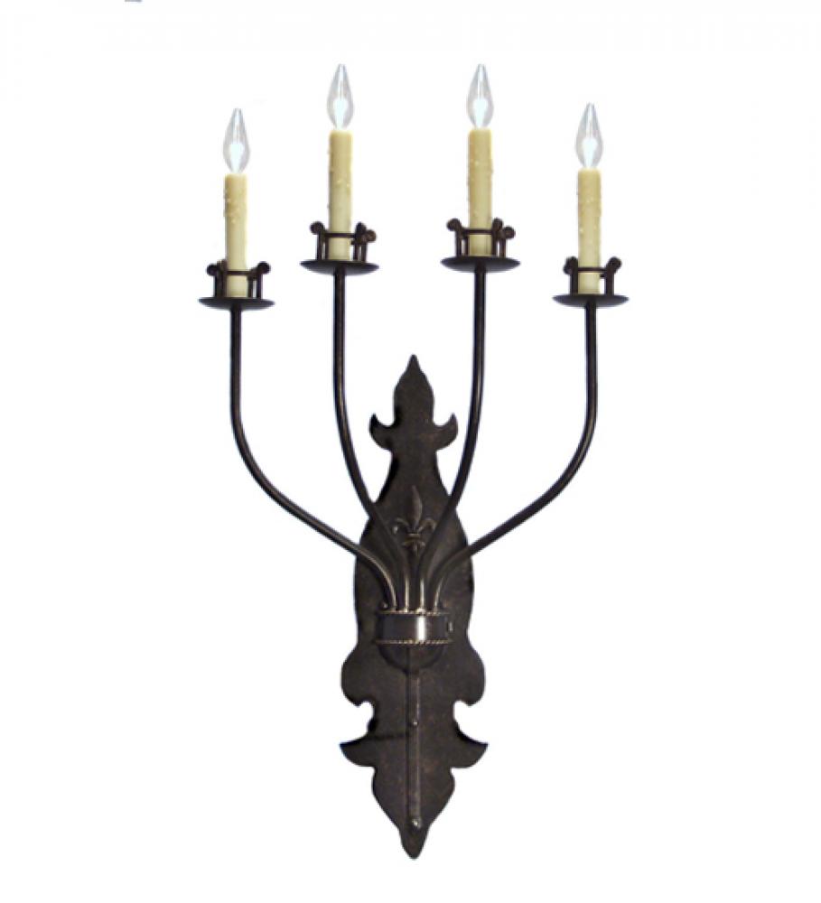 20&#34; Wide Beatrice 4 Light Wall Sconce