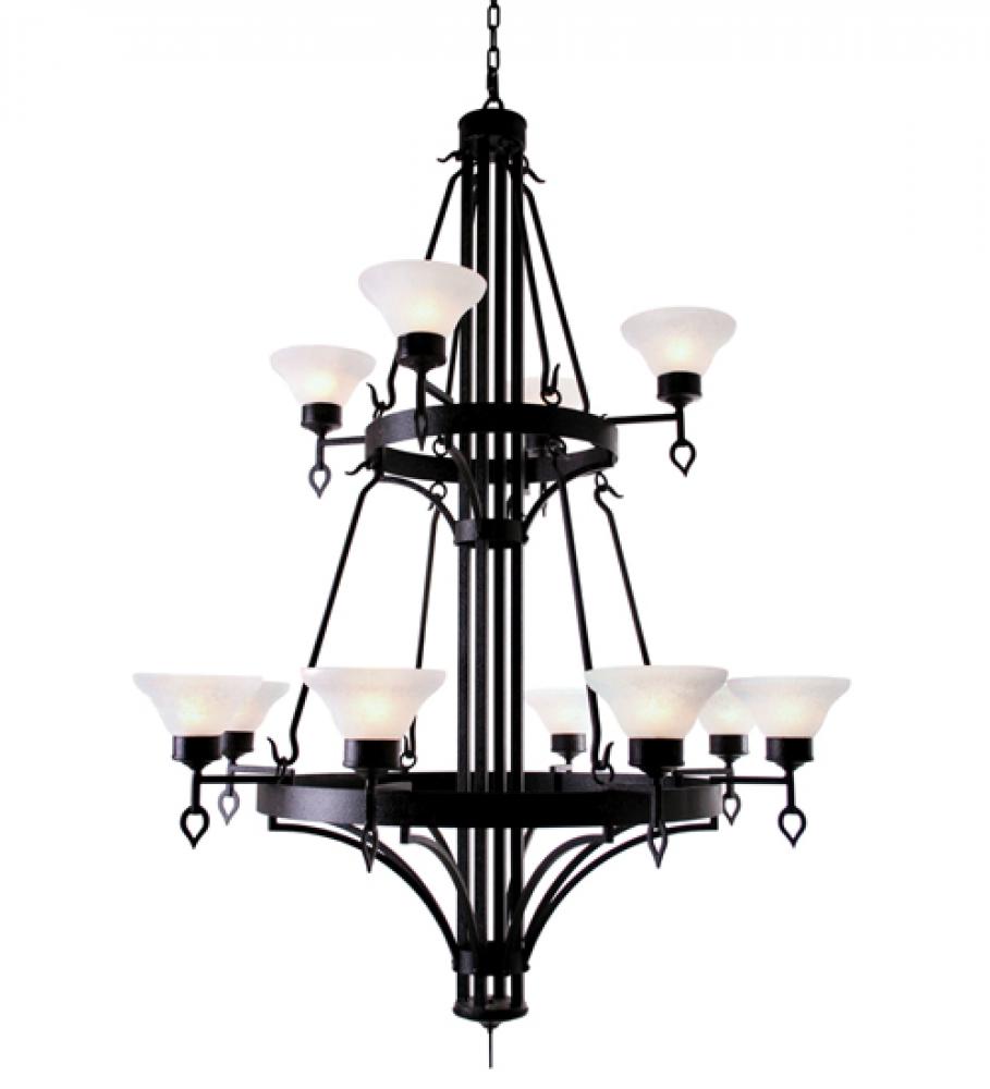 48&#34; Wide Savino 12 Light Two Tier Chandelier