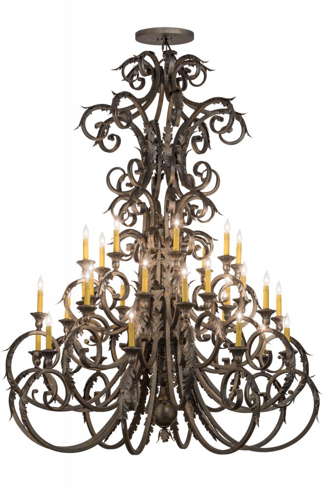 60&#34;W Serratina 32 LT Chandelier