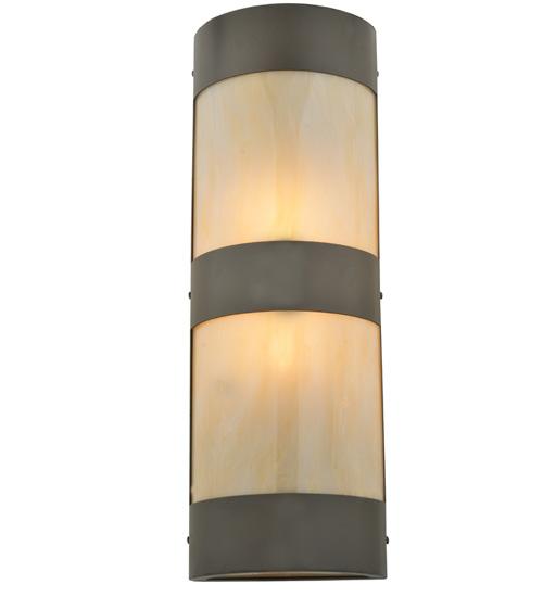 8.25&#34;W Cilindro Old World Wall Sconce