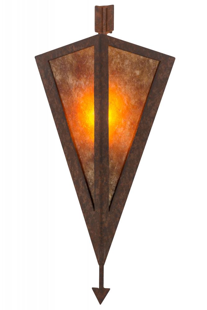 8&#34;W Desert Arrow Wall Sconce