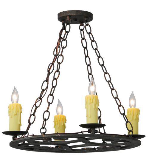 20&#34; Wide Ashley 4 LT Chandelier