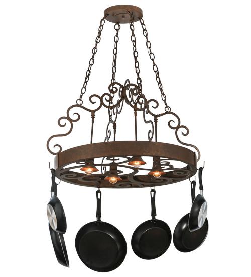 34&#34;W Dior 4 LT Pot Rack