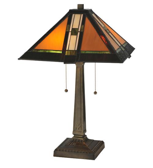 22&#34;H Montana Mission Table Lamp