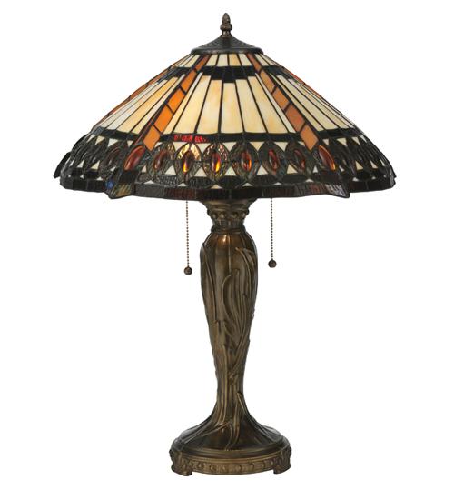 25&#34;H Cleopatra Table Lamp