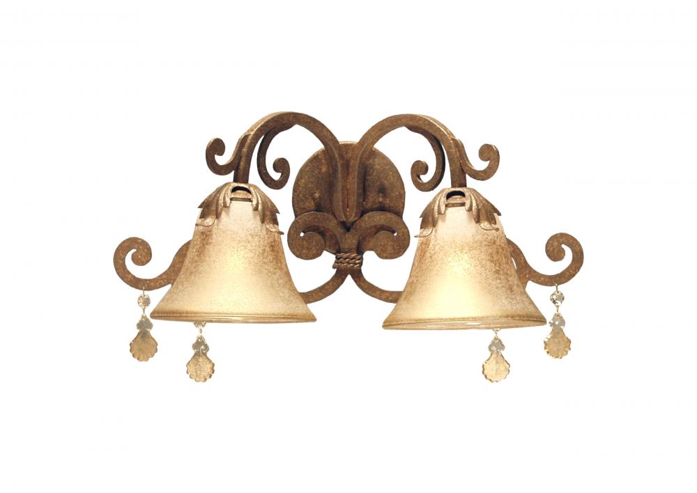 20&#34; Wide Christiana 2 Light Wall Sconce