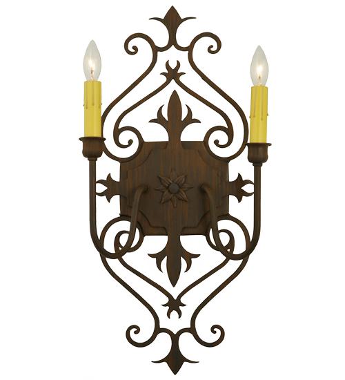 11&#34; Wide Louisa 2 Light Wall Sconce