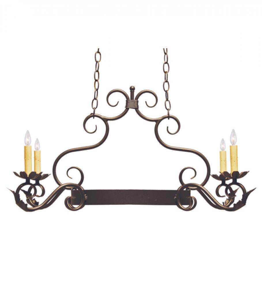 32&#34; Long Eloise 4 Light Pot Rack