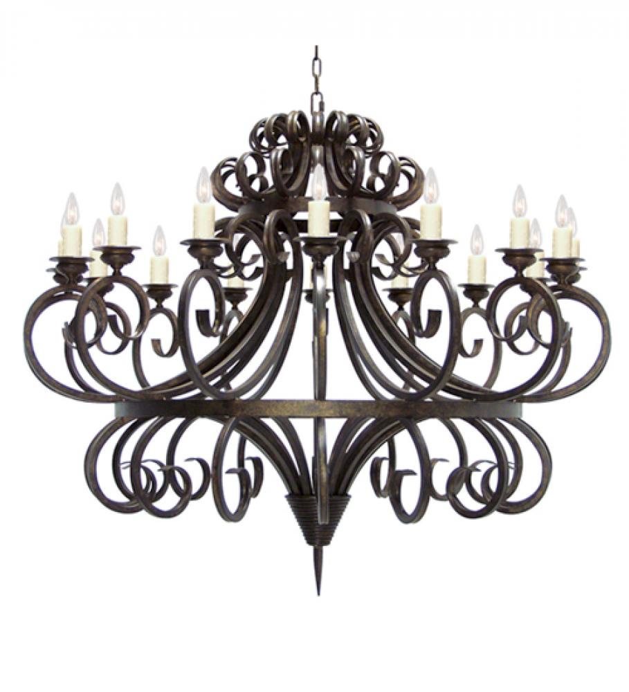 60&#34; Wide Symen 16 Light Chandelier