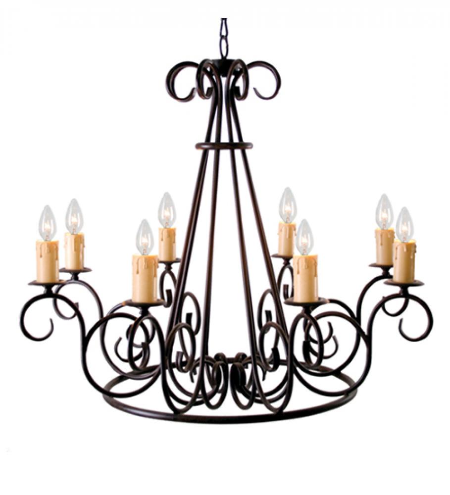 42&#34; Wide Marguerite 8 Light Chandelier