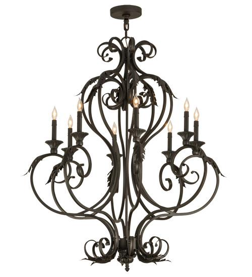 36&#34;W Josephine 8 LT Chandelier