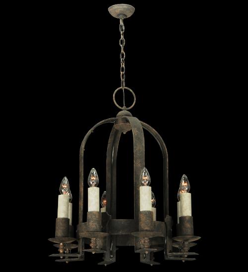 26&#34;W Aragon 8 LT Chandelier