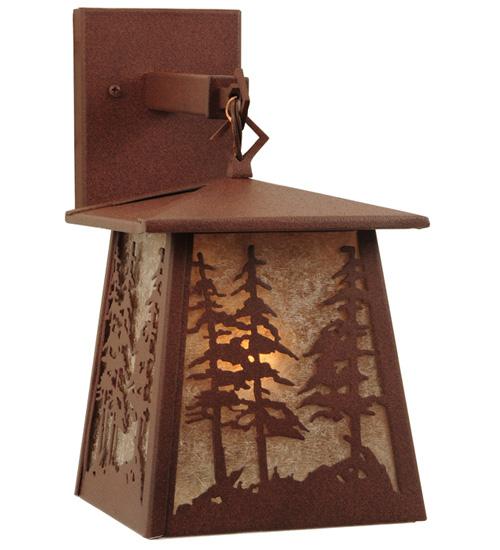 7&#34;W Stillwater Tall Pines Hanging Wall Sconce