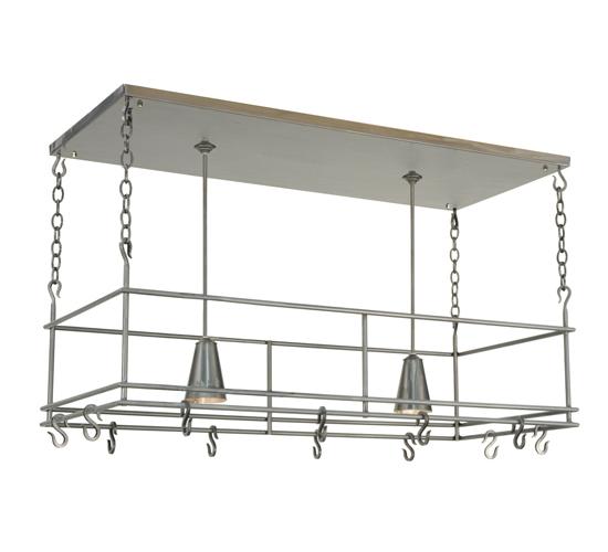 48&#34;L Spartan Pot Rack