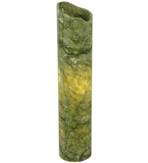 3.4&#34;W Cylindre Green Jadestone Shade