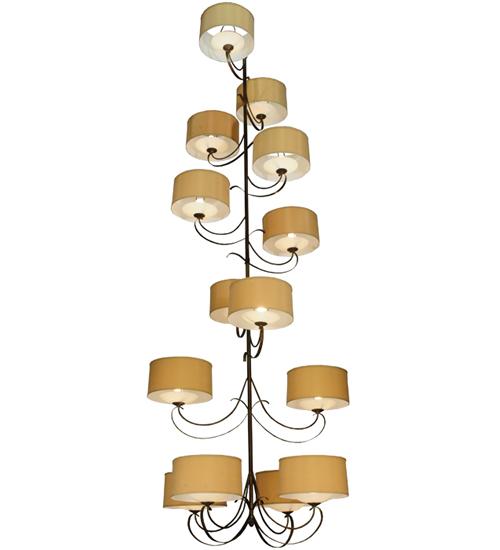 60&#34;W Sequoia 14 Arm Chandelier