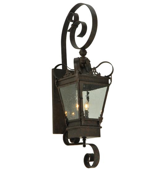 12&#34;W Verona Lantern Wall Sconce