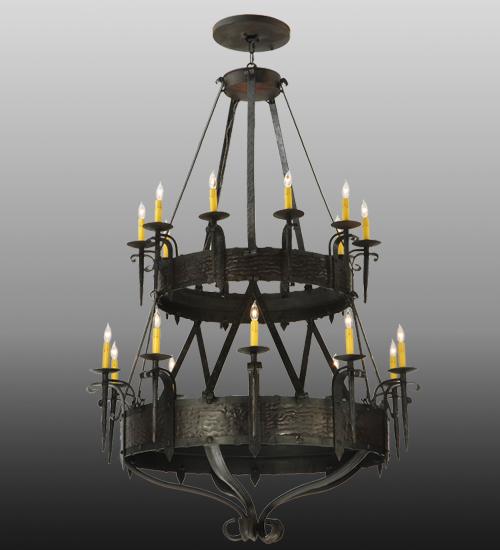 45&#34;W Costello 20 LT Two Tier Chandelier