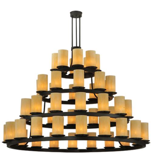 72&#34;W Horizon Gold 4 Tier Chandelier