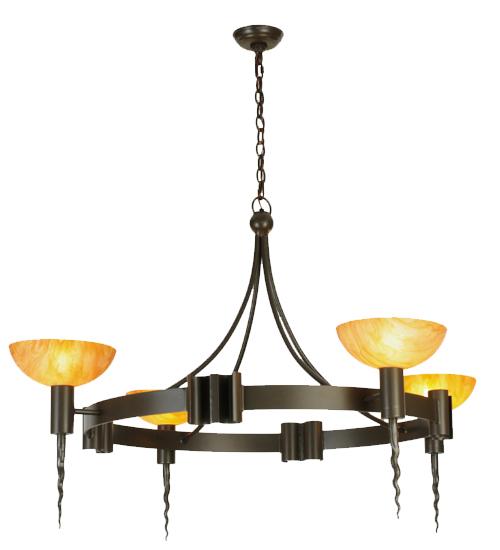 48.5&#34;W Kuberic 4 LT Chandelier