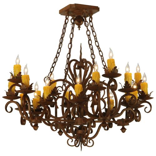 38&#34; Square Kimberly 20 Light Chandelier