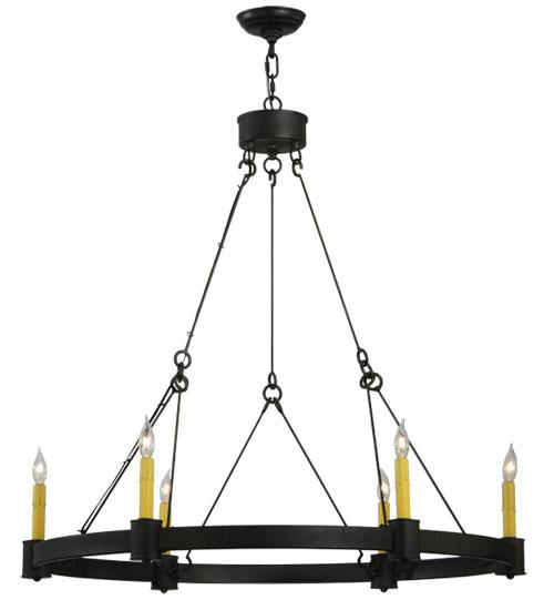 35.75&#34;W Kenosha 6 LT Chandelier