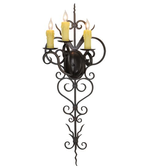 14&#34; Wide Kenna 3 Light Wall Sconce