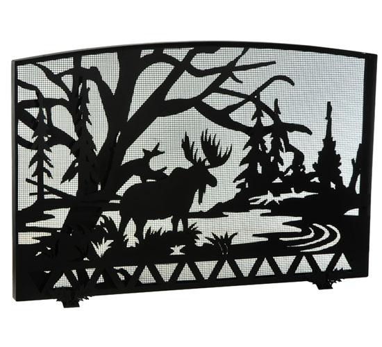 48&#34; Wide X 33&#34; High Moose Creek Fireplace Screen