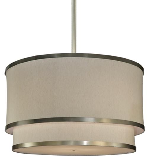 72&#34;W Cilindro Two Tier Pendant