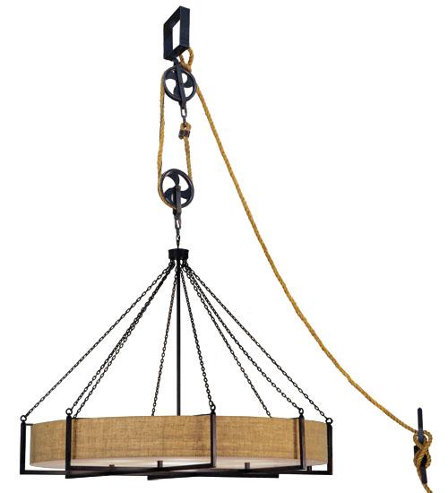 78&#34;W Cilindro Bartlett Inverted Pendant