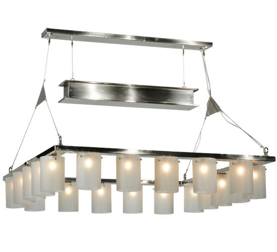 50&#34;Sq Counter Weight 20 LT Chandelier