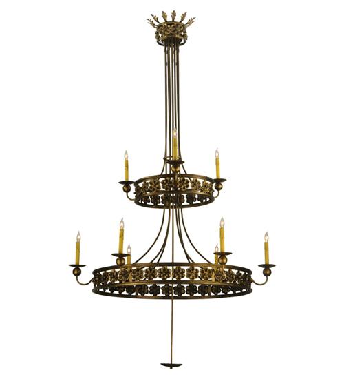 48&#34;W Montgomery 2 Tier Chandelier