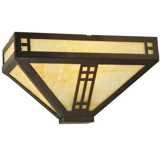 12&#34; Wide Prairie Loft Wall Sconce