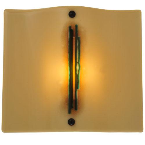 12.25&#34;W Metro Fusion Franco&#39;s Glass Wall Sconce