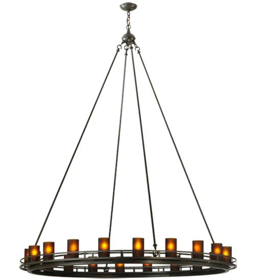 60&#34;W Barbury 20 LT Chandelier