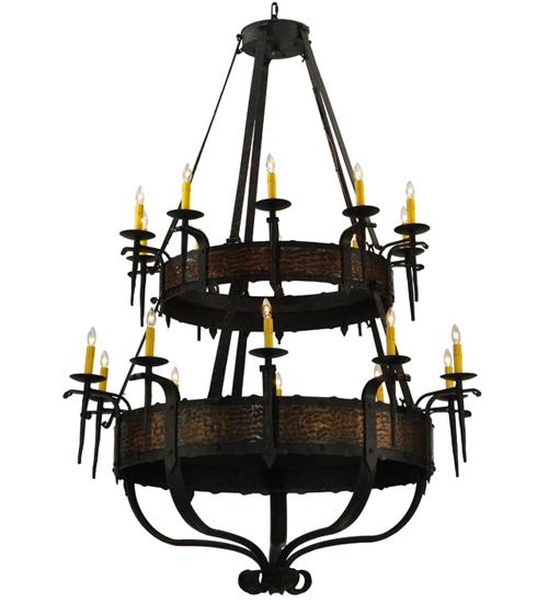 48&#34;W Costello 20 LT Two Tier Chandelier