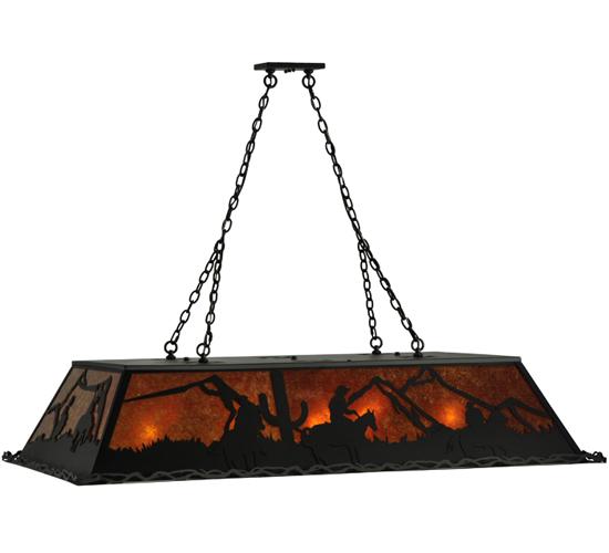 59.5&#34;L Duke Oblong Pendant