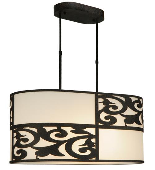 33.5&#34;L Clarabella Oblong Pendant