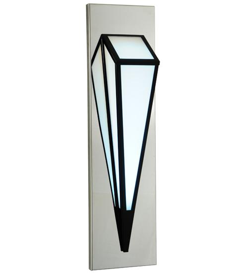 36&#34;H x 9.5&#34;W Morton LED Outdoor Wall Sconce