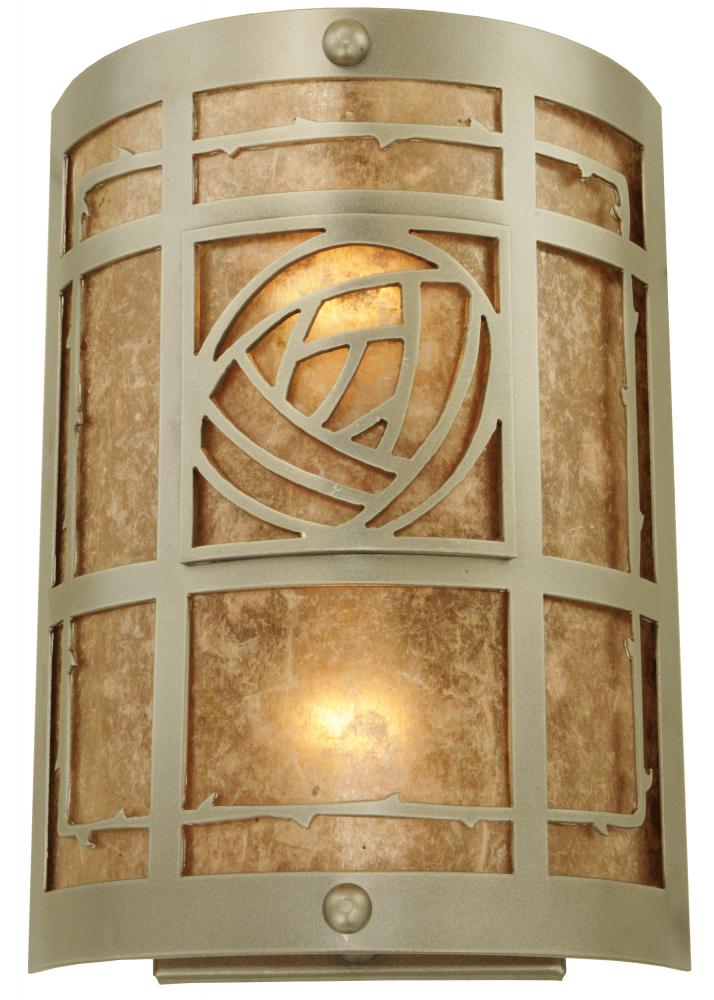 8.75&#34; Wide Bungalow Rose Wall Sconce