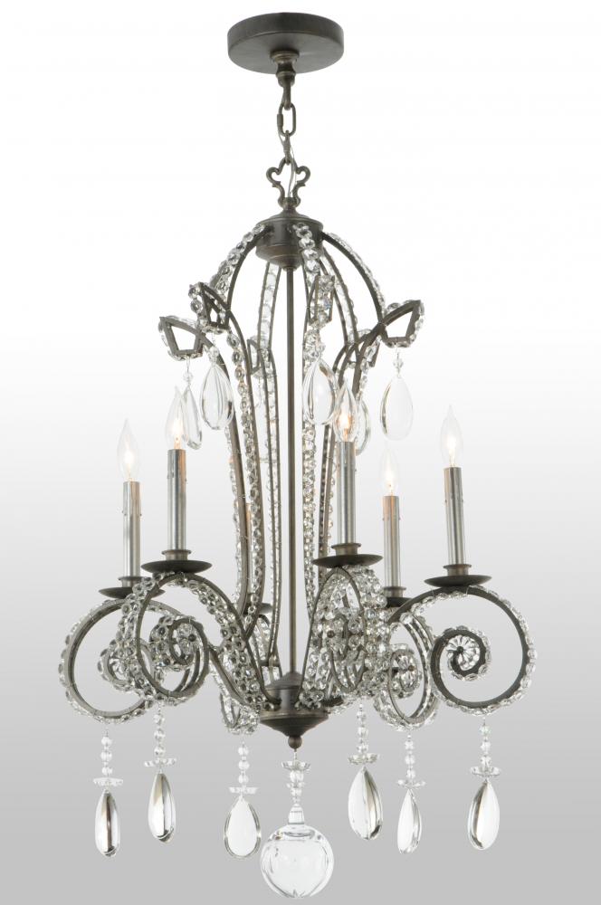 24&#34;W Lucerne 6 LT Chandelier