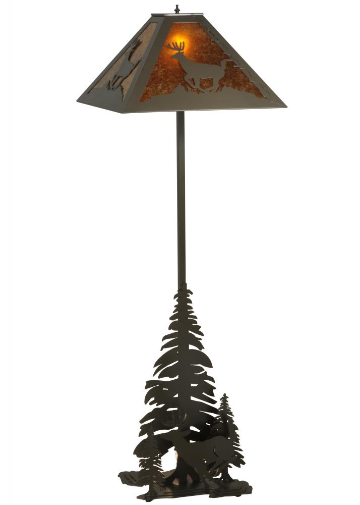 72&#34;H Lone Deer 2 LT Floor Lamp