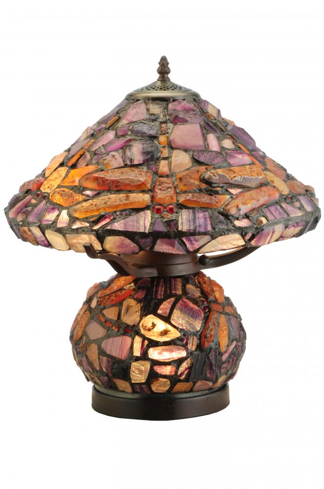 18.5&#34;H Dragonfly Agata Table Lamp