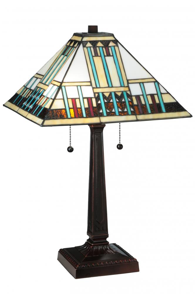 23&#34;H Prairie Peaks Table Lamp