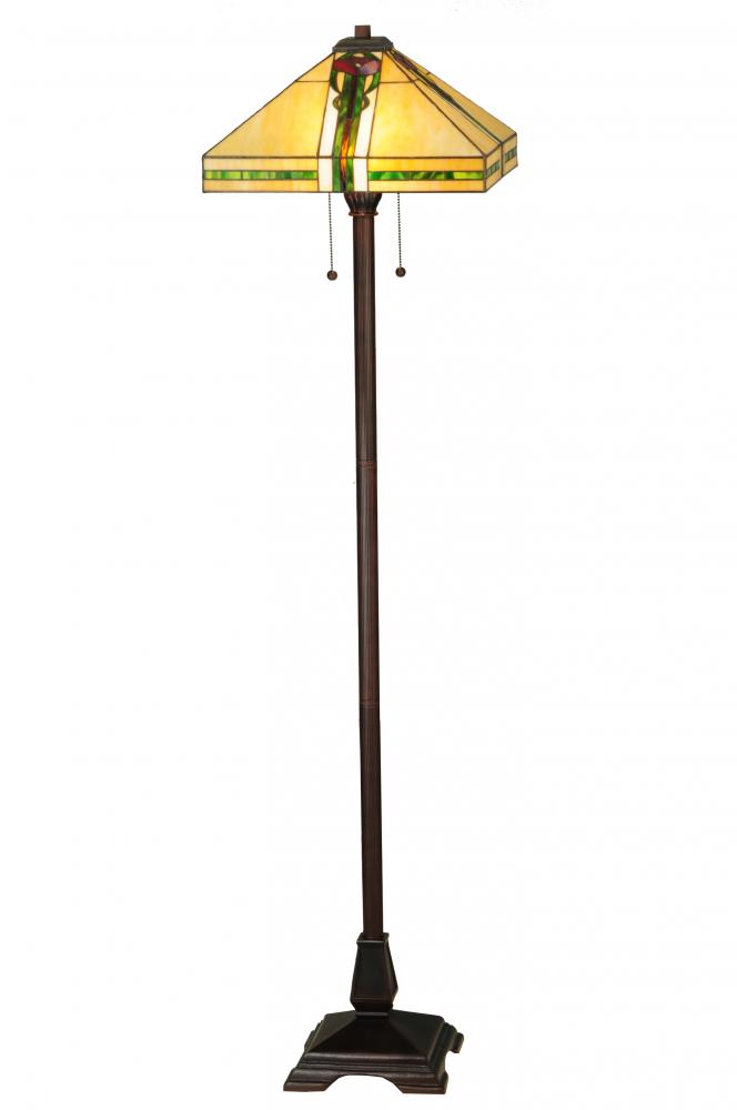 62&#34;H Parker Poppy Floor Lamp