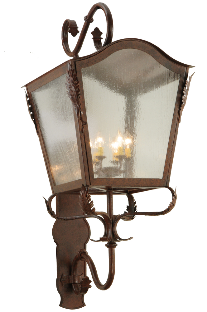 23&#34;W Christian Lantern Wall Sconce