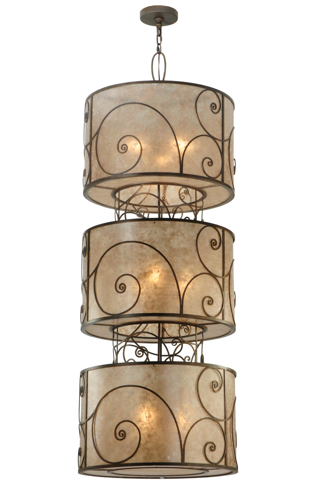 24&#34;W Granada 3 Tier Pendant