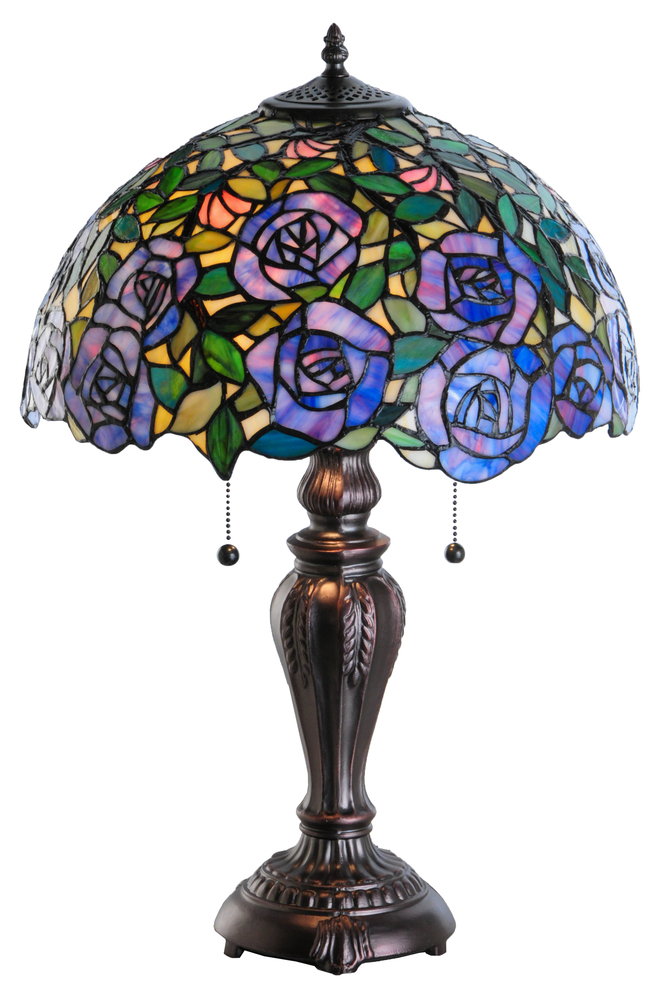 24&#34;H Rosebush Table Lamp