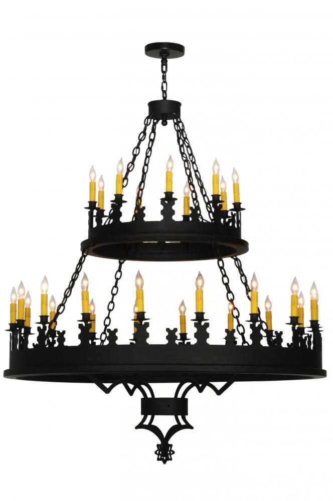 48&#34; Wide Asen 27 Light Two Tier Chandelier